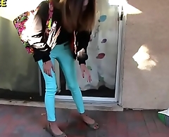 New girls pissing their pants in public real wetting 2018