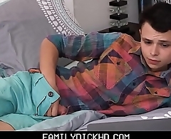 Curious Twink Stepson Fucked By Eager Stepdad