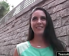 Teens Love Money - Spanish Waitress Fucks For Cash with Carolina Abril video part-02